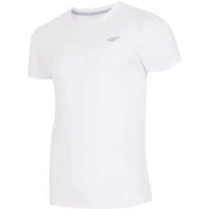 4F PÁNSKÉ TRIKO bílá L - Pánské tričko