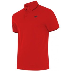 4F PÁNSKÉ TRIKO červená S - Pánské tričko
