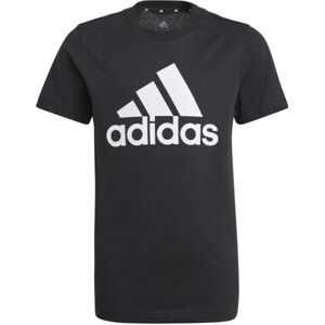 adidas BIG LOGO TEE Chlapecké tričko, černá, veľkosť 152