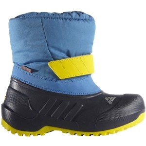 adidas CW WINTERFUN KIDS modrá 34 - Dětská zimní obuv