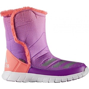 adidas LUMILUMI K fialová 29 - Dětská zimní obuv