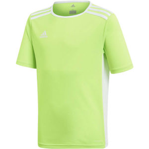 adidas ENTRADA 18 JSYY Chlapecký fotbalový dres, světle zelená, velikost 116
