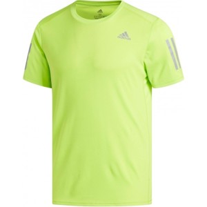 adidas RESPONSE TEE M žlutá XXL - Pánské běžecké triko