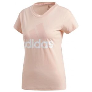 adidas ESS LI SLI TEE světle růžová XL - Dámské triko