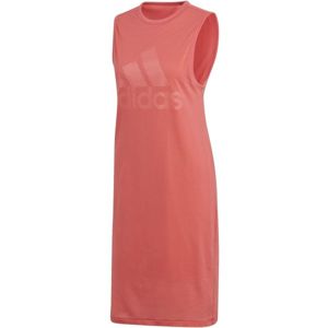 adidas W SID DRESS Q2 oranžová S - Dámské šaty