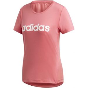 adidas W D2M LO TEE růžová XS - Dámské tričko