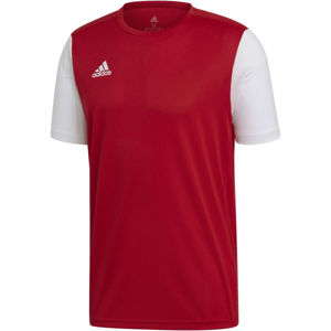 adidas ESTRO 19 JSY JNR Dětský fotbalový dres, červená, velikost 140