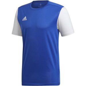 adidas ESTRO 19 JSY JNR modrá 140 - Dětský fotbalový dres