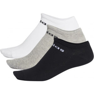 adidas NC LOW CUT 3PP Set ponožek, Šedá,Bílá,Černá, velikost 35-38