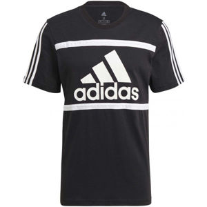 adidas CB TEE Pánské tričko, Černá,Bílá, velikost S