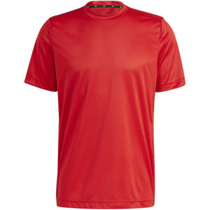 adidas PL TEE Pánské tričko, Červená, velikost L
