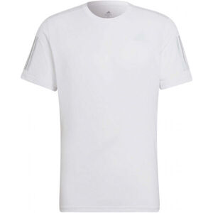 adidas OWN THE RUN Pánské běžecké tričko, bílá, veľkosť L