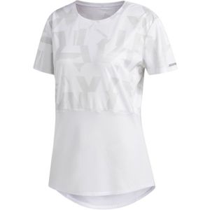 adidas OWN THE RUN TEE bílá XL - Dámské běžecké tričko