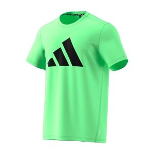 adidas RUN IT T-SHIRT Pánské běžecké triko, zelená, velikost