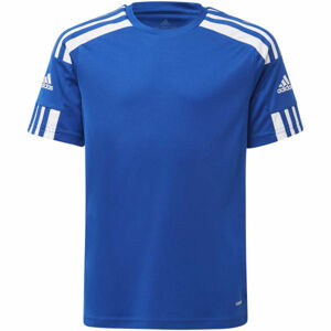 adidas SQUAD 21 JSY Y Chlapecký fotbalový dres, Modrá,Bílá, velikost 140