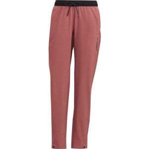 adidas LITEFLEX PANTS Dámské outdoorové kalhoty, červená, velikost 40