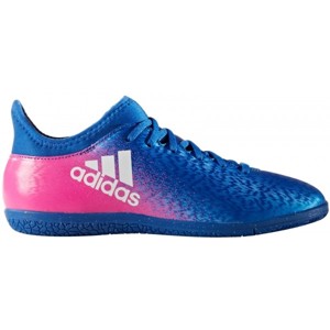 adidas X 16.3 IN J tmavě modrá 30 - Dětská sálová obuv