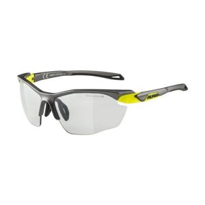 Alpina Sports TWIST FIVE HR VL+ Unisex sluneční brýle, tmavě šedá, velikost UNI