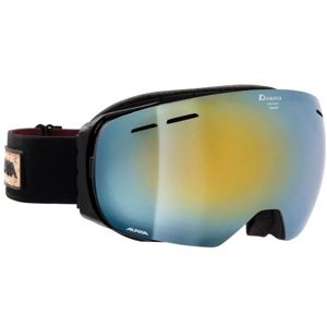 Alpina Sports GRANBY MM Unisex lyžařské brýle, černá, velikost os