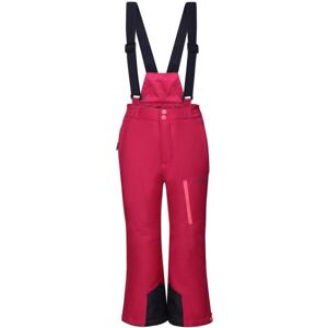 ALPINE PRO HYBRO Dětské kalhoty, růžová, veľkosť 140-146