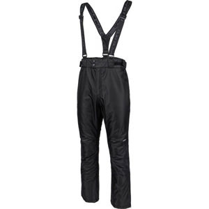 ALPINE PRO BELL Pánské lyžařské kalhoty, černá, velikost S