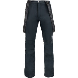 ALPINE PRO KERES Pánské lyžařské kalhoty, černá, velikost L