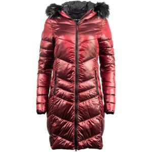 ALPINE PRO RAMA Dámský kabát, červená, velikost S