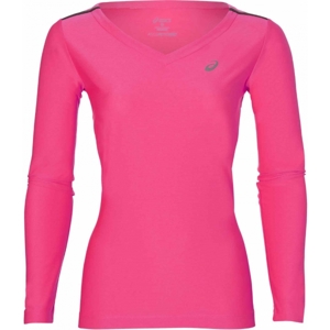 Asics LS TOP W růžová XS - Dámské sportovní triko