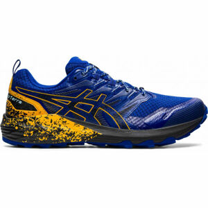 Asics GEL-TRABUCO TERRA Pánská běžecká obuv, Modrá,Žlutá,Černá, velikost 46