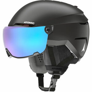 Atomic SAVOR VISOR STEREO Unisex lyžařská helma, černá, veľkosť (59 - 63)