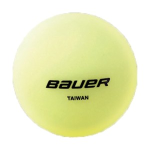 Bauer HOCKEY BALL GLOW Míček, Žlutá,Černá, velikost