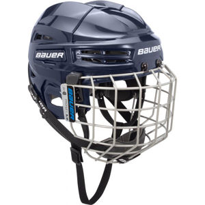 Bauer IMS 5.0 HELMET CMB II modrá M - Hokejová helma