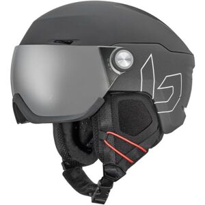 Bolle V-RYFT PURE L (59-62 CM) Lyžařská helma se štítem, černá, velikost