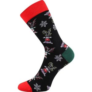Boma N03059 S-PATTE černá 43 - 46 - Vánoční ponožky
