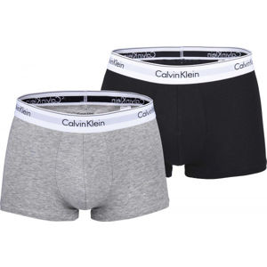 Calvin Klein 2P TRUNK Pánské boxerky, černá, veľkosť S