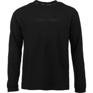 Calvin Klein ESSENTIALS PW PULLOVER Pánská mikina, černá, velikost S