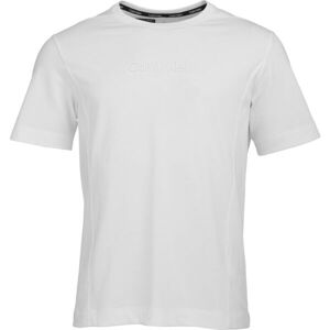 Calvin Klein ESSENTIALS PW S/S Pánské tričko, šedá, velikost XXL