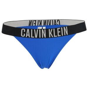 Calvin Klein Dámský spodní díl plavek Dámský spodní díl plavek, modrá, velikost L