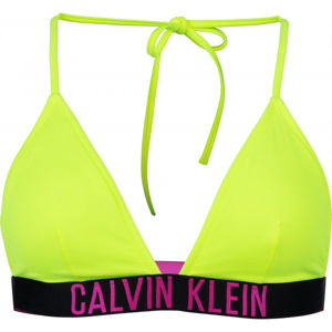 Calvin Klein FIXED TRIANGLE-RP-N  XL - Dámský vrchní díl plavek