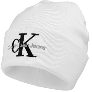 Calvin Klein MONOLOGO EMBRO Zimní čepice, černá, velikost UNI