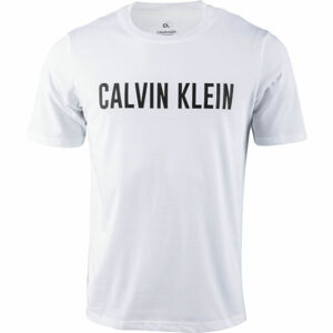 Calvin Klein ESSENTIALS PW S/S Pánské tričko, bílá, veľkosť L
