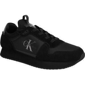 Calvin Klein RUNNER SOCK LACEUP Pánská volnočasová obuv, černá, veľkosť 41