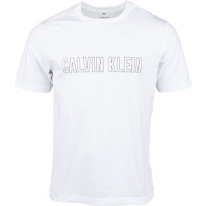 Calvin Klein SHORT SLEEVE T-SHIRT Pánské tričko, Bílá, velikost S