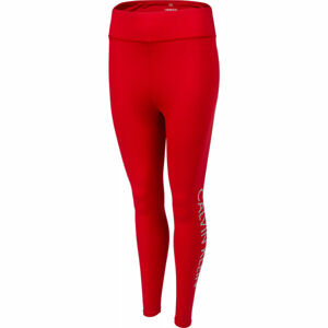 Calvin Klein TIGHT FULL LENGTH Dámské legíny, červená, velikost M