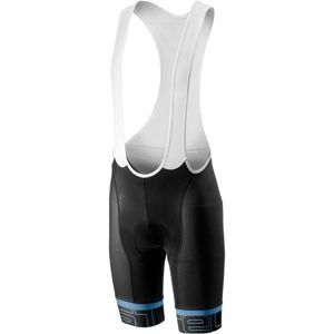 Castelli VOLO BIBSHORT černá XL - Pánské cyklistické kalhoty s laclem