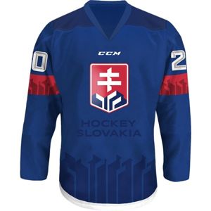 CCM DRES S VÝŠIVKOU LOGO SZLH 18/19 modrá 2xl - Hokejový dres