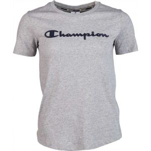 Champion CREWNECK T-SHIRT šedá M - Dámské tričko