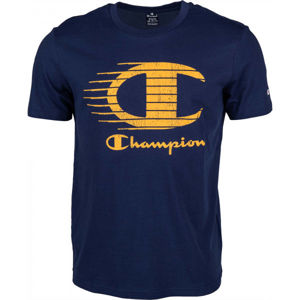 Champion CREWNECK T-SHIRT tmavě modrá XL - Pánské tričko