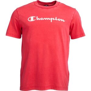 Champion OLD SCHOOL CREWNECK T-SHIRT Pánské tričko, červená, velikost XL