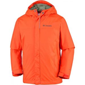 Columbia WATERTIGHT JACKET oranžová M - Dětská nepromokavá bunda